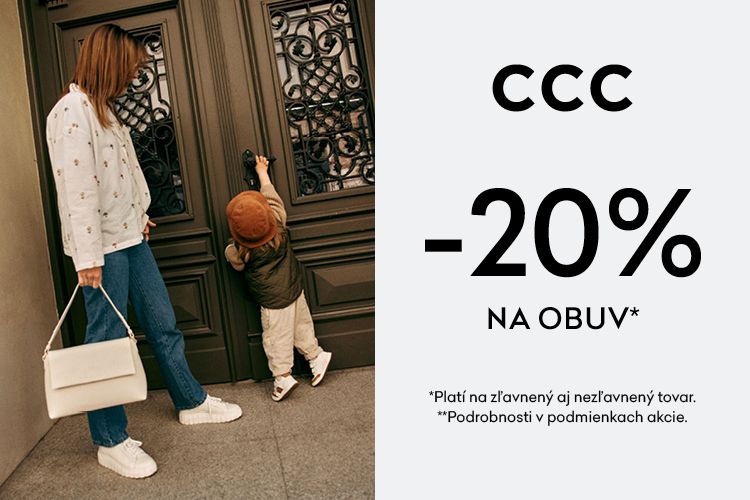CCC - 20 % na obuv