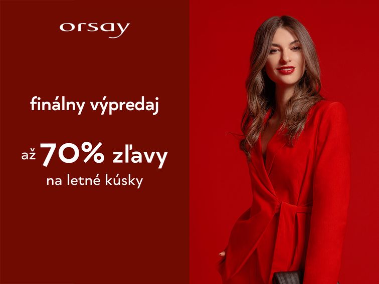 Orsay až -70%