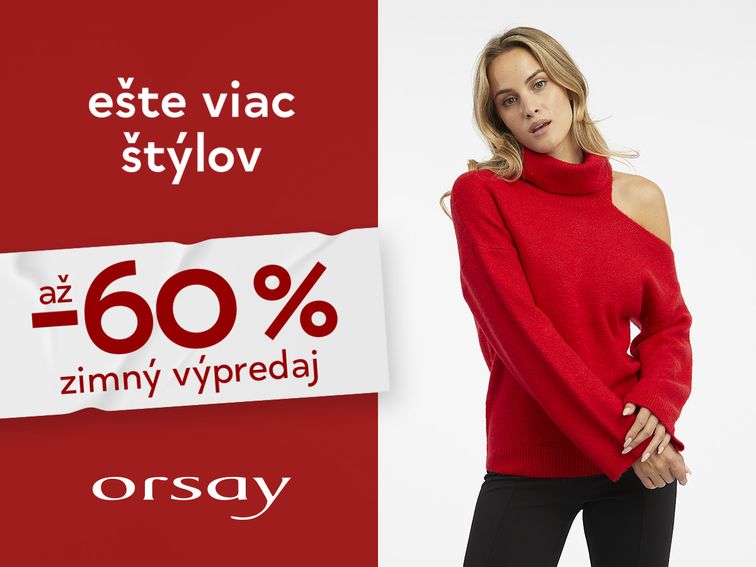 ORSAY - Výpredaj -60%